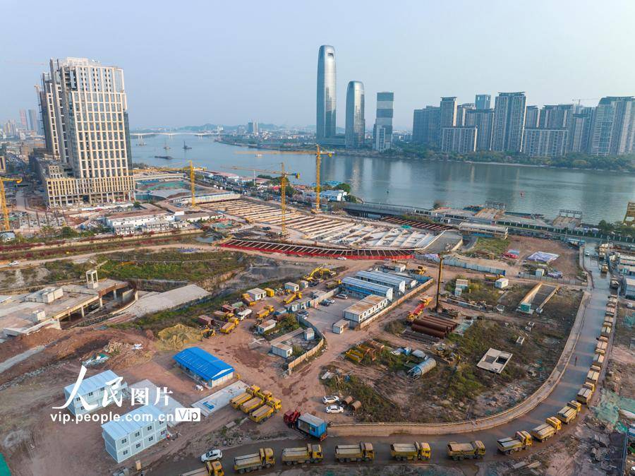 广州国际金融城建设如火如荼