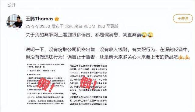“王腾因泄密小米16改名小米17被辞退”<strong></p>
<p>格力电器股票</strong>，经相关方核实，该消息不实