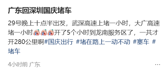 “不亚于春节回家”！凌晨5点<strong></p>
<p>中国石油股票</strong>，深圳有人已经堵在路上……