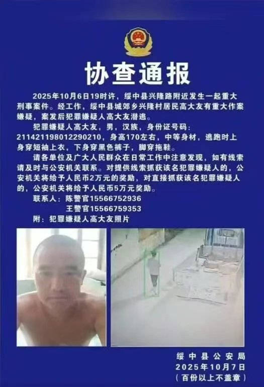 辽宁绥中县发生重大刑案<strong></p>
<p>以岭药业股票</strong>,警方发布协查通报