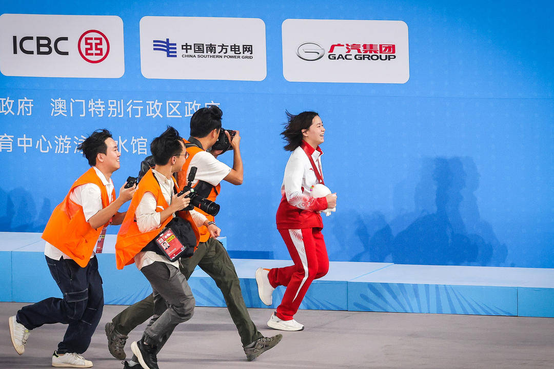 十五运惊现“水花消失术”<strong></p>
<p>三一重工股票</strong>，全红婵复出首秀夺冠