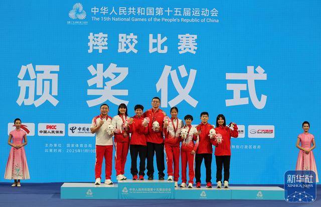 全运会｜洪可新夺得摔跤女子自由式57公斤级冠军