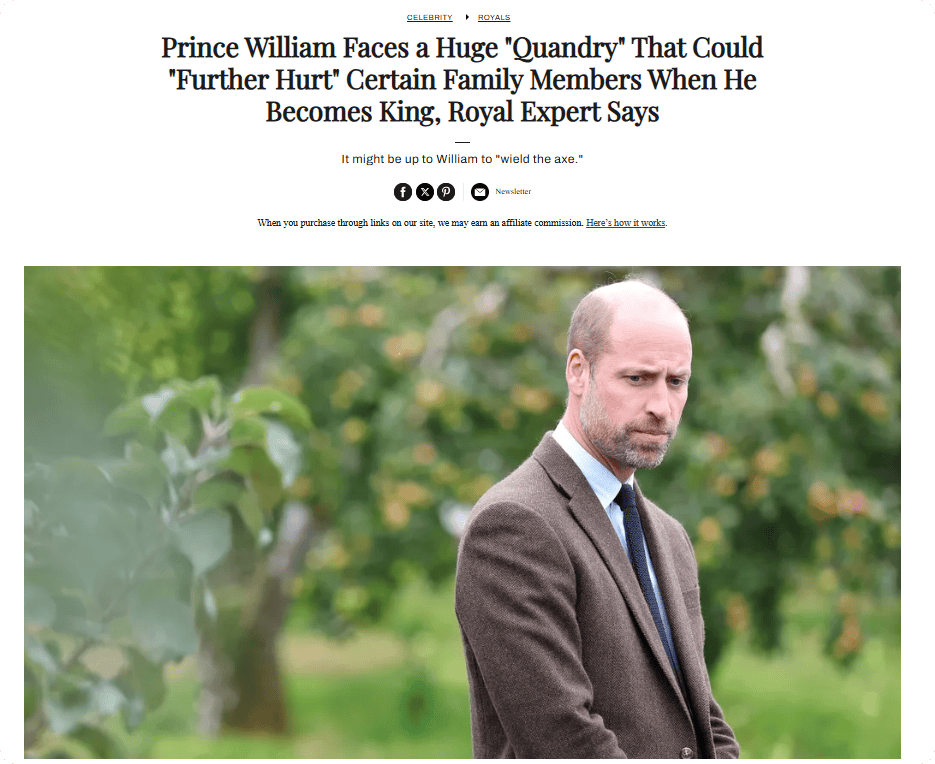 凯特癌后首次演讲震哭全网！威廉雷霆手段清算王室<strong></p>
<p>股票跌</strong>，只待登基…