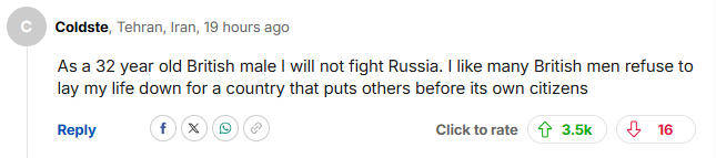 英国国防参谋长呼吁“准备牺牲儿女”<strong></p>
<p>中国移动股票</strong>，评论区大翻车